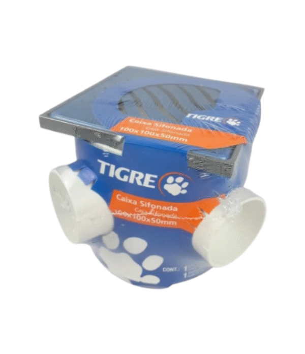 Caja Sifonada Rejilla Cromada - Tigre