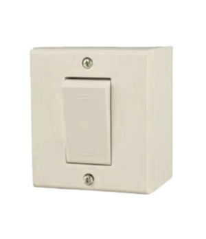 Simple Inter Sobreponer Cuadrado Interruptor Simple - Ultra Electric