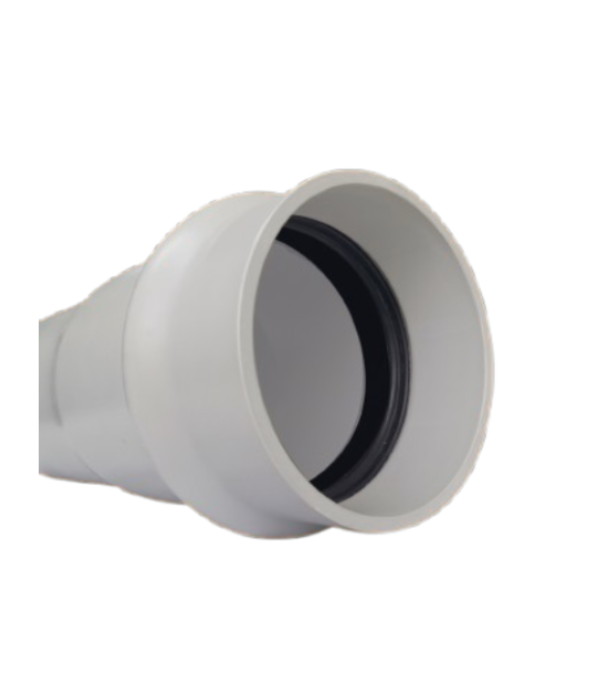 Tub. Esquema 40 U-Anillo/Alta Presión Plomo (6m) - Plamat